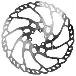 Тормозной диск Shimano, RT66, 203мм, 6-болт