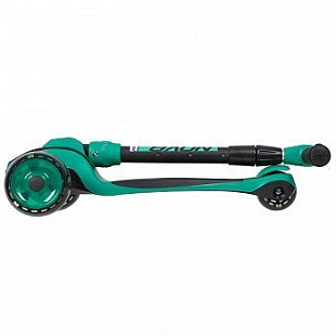 Самокат-кикборд Novatrack машинка широкие свет. колеса